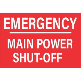 Vinyl Stickers - Bundle - Safety and Warning & Warehouse Signs Stickers - Main Sign