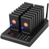 Wireless Restaurant Pager System 16 Buzzers Vibration Flashing Beepers For