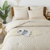 Litanika Beige King Size Comforter Set with Sheets - 7