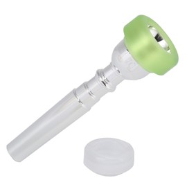 9.8mm 7C Trumpet Mouthpiece with Cover Silvering Durable Universal Musical Instrument Accessory
