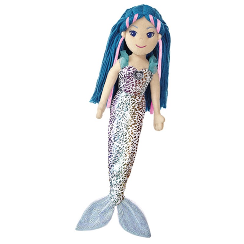 Aurora World 18-inch Sea Sparkles Mermaid Nerine