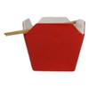 Ebros Gift Asian Takeout To Go Box Shaped Serving Bowl16Oz