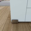 JUBEST Stainless Steel Floor Guide Wall Mount Sliding Barn Door