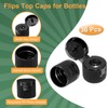 sourcing map 36pcs 20/410 Flips Top Caps for Bottles, Replacement