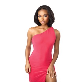 Sensationnel Half Wig Instant Weave Drawstring Cap IWD 11 (Color:1B Off Black)