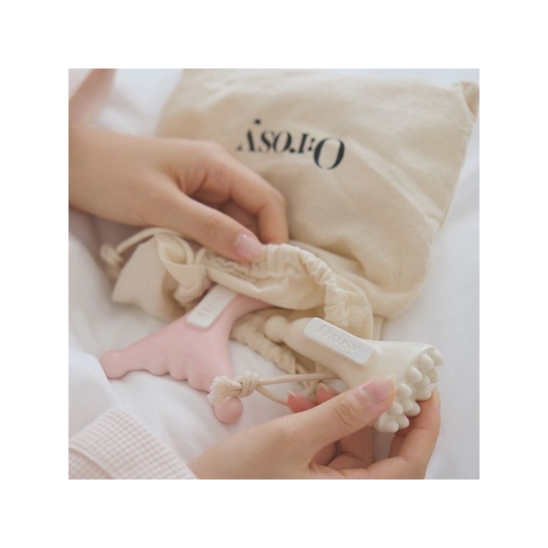 OROSY Ceramic Mini Gua Sha Therapy 1ea, Type:Mini Therapy+Light Set