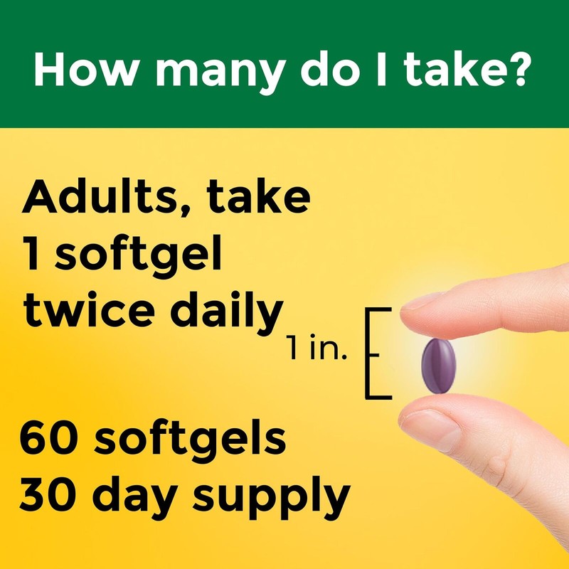 Nature Made Vision Supplements 60 Softgels Eye Support Areds 2