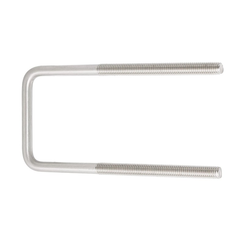 Aoje-Link Square Bolt 55mm Internal Width M8 Thread 304 Stainless