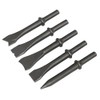 Sealey Air Chisel Set, 5pc, 120mm, 401" Shank - SA12C