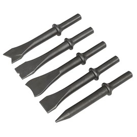 Sealey Air Chisel Set, 5pc, 120mm, 401" Shank - SA12C