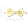 TMK Butterfly Tie Bow Tie Festive Accessories Unisex with Sequins
