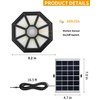 Solar Shed Light Indoor Outdoor 288LED 360°Lighting Solar Lights Work
