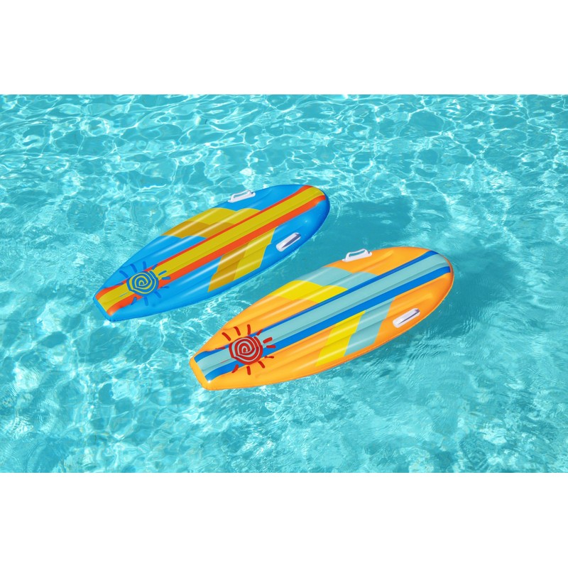 Bestway 42046 x 18" Surfboard Shaped Float Swim Ring for