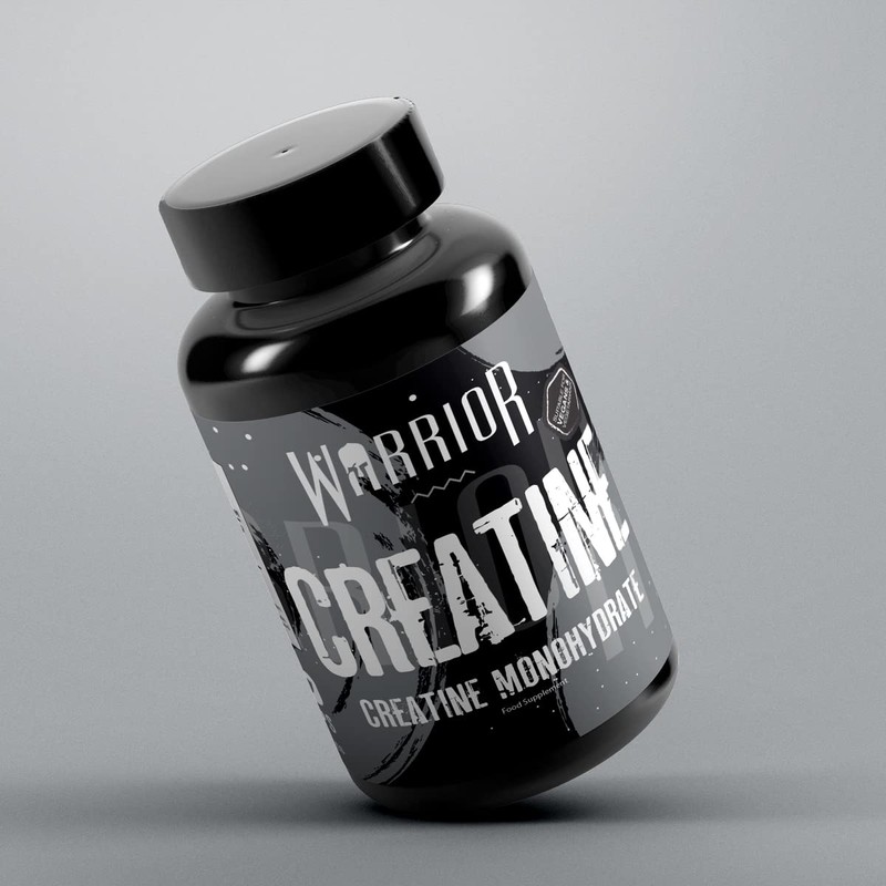 Warrior Creatine Monohydrate Tablets – 3000mg Per Serving – Supplement