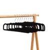 20 Packs Space-Saving Hangers Clothes Hangers Set with Non-Slip Design,