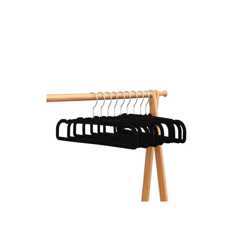 20 Packs Space-Saving Hangers Clothes Hangers Set with Non-Slip Design,