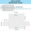 Luxshare Home Reversible Oversized Sofa Covers Couch Cover Furniture Protector