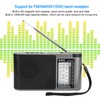 Bluetooth 4.0 Radio Receiver Portable MultiBand Manual Setting with Telescopic