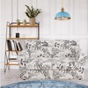 FUANGUI 3 Piece Stretch Sofa Couch Covers for 2 Cushion,