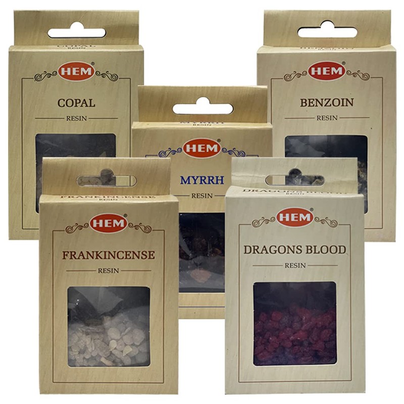 TRUMIRI Dragon's Blood Benzoin Copal Incense Variety Pack (3 Sets