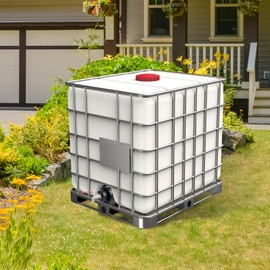 Kadryxon IBC Adapter S100 x 8 to S60 x 6, Coarse Thread IBC Tank Adapter S100 x 8 (100 mm) Internal Thread to S60 x 6 (60 mm) External Thread IBC Adapter IBC Tank Accessories for IBC Tank Water Tank