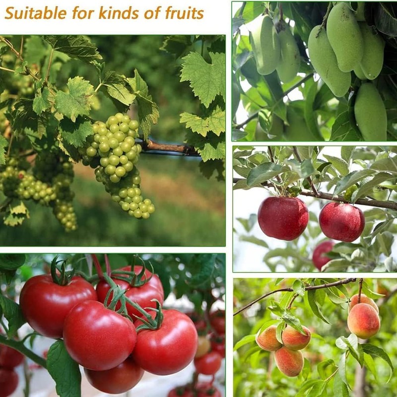 Pack of 100 Fruit Protective Bags, Grape Protective Bags, Fruit