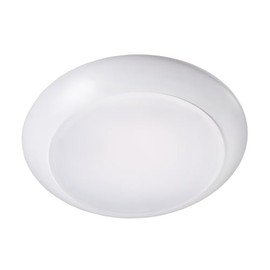 Topaz 6" LED Surface Mount Disk Light, 15W, Dimmable, White, 3000K