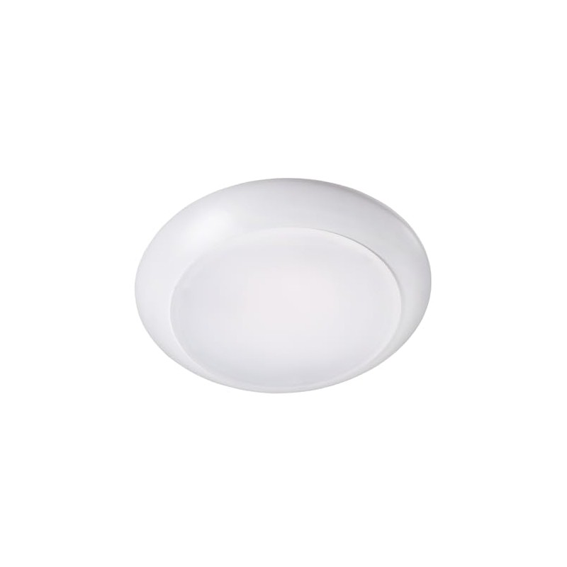 Topaz 6" LED Surface Mount Disk Light, 15W, Dimmable, White,