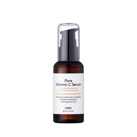 PURITO Pure Vitamin C Serum 60 ml 2.0 fl.oz, Serum with Natural Ingredients, Vitamin C, Vegan & Cruelty Free, Hypoallergenic, Soothing, Fragrance-Free, Korean Skin Care