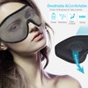 Adjustable Eye Sleep Mask - LYOOLY 2Pack Upgraded 3D Contoured