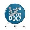 Bugs Bunny What's Up Doc? Kitchen Refrigerator Locker Button Magnet