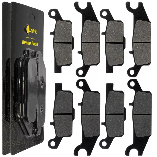 Caltric Front & Rear Brake Pads for Yamaha Grizzly 700