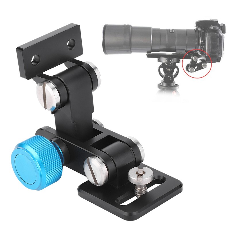 Aluminum Telephoto Zoom Lens Bracket Camera Quick Release Plate Long