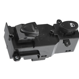 INFINAUTO Power Window Switch, Passenger Side Window Control Switch No.35760-SNA-A13 for Honda Civic Coupe 2006-2011 Black, 1 Pc
