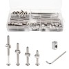 Crib Screws Bolts Hardware Replacement Kit, 28 Set M6x20/40/60/80mm Hex