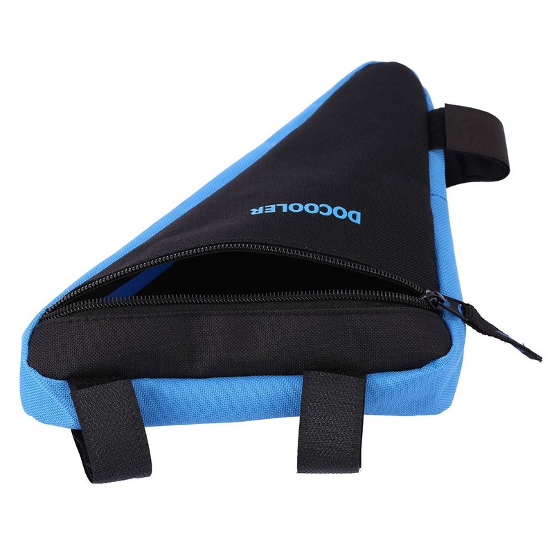 Docooler Triangle Oxford Fabric Bike Saddle Bag 18 x 18