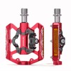 GEWAGE SPD Bicycle Pedals, 2-in-1 Double Function Flat and SPD