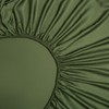 Luofanfei Fitted Sheet 90 x 200 cm Green Olive Green