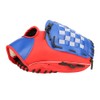 PU Leather Baseball Glove Practicing Training Competition Gloves for Children(Red