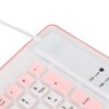 Foldable Silicone Keyboard 103 Keys USB Wired Silicon Foldable Waterproof