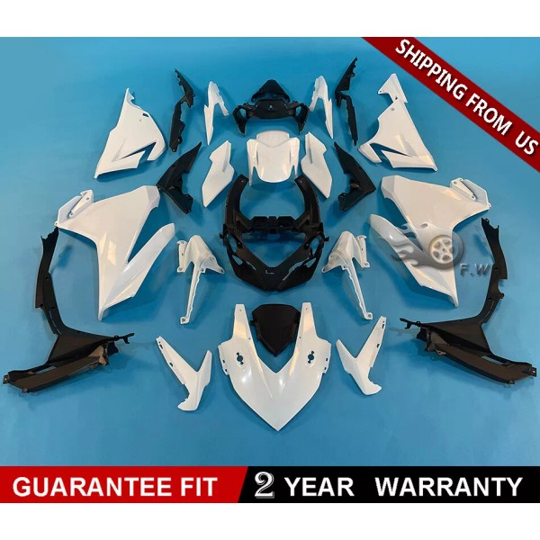 ZXMT Unpainted White Fairing Kit For Honda CBR500R 2019-2022 ABS