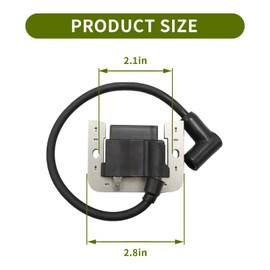 Lidscura 2PCS Ignition Coil with Spark Plug 24 584 45-S 24 584 01-S Replacement for Kohler CH25 CH620 CH640 CH670 CH680 SV710 SV715 SV730 sv725s Coil Lawn Mower,kohler Parts Replacement
