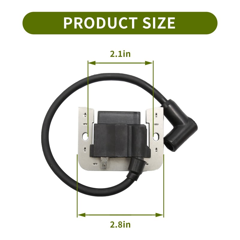 Lidscura 2PCS Ignition Coil with Spark Plug 24 584 45-S
