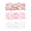 Yueshop MultiWare 3pcs Baby Headband Cotton Elastic Newborn Print Floral