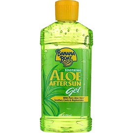8OZ Aloe Aftersun Gel by Banana Boat | Alivio Hidratante para Quemaduras Solares, Gel Refrescante Post-Solar, Para Todo el Cuerpo, 8 fl oz, 1 pz
