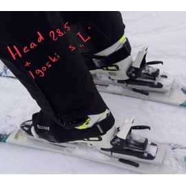 IGOSKI SKI Boot & Shoe Covers Water Resistant and Washable Ski Boot Covers Keep Dry and Warm (Middle)