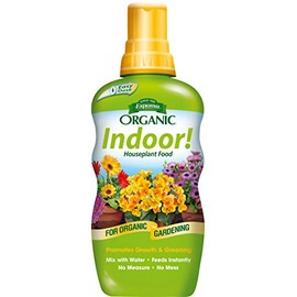 Espoma Indoor! Liquid Plant Food, Natural & Organic Houseplant Food, 8 fl oz, Pack of 6