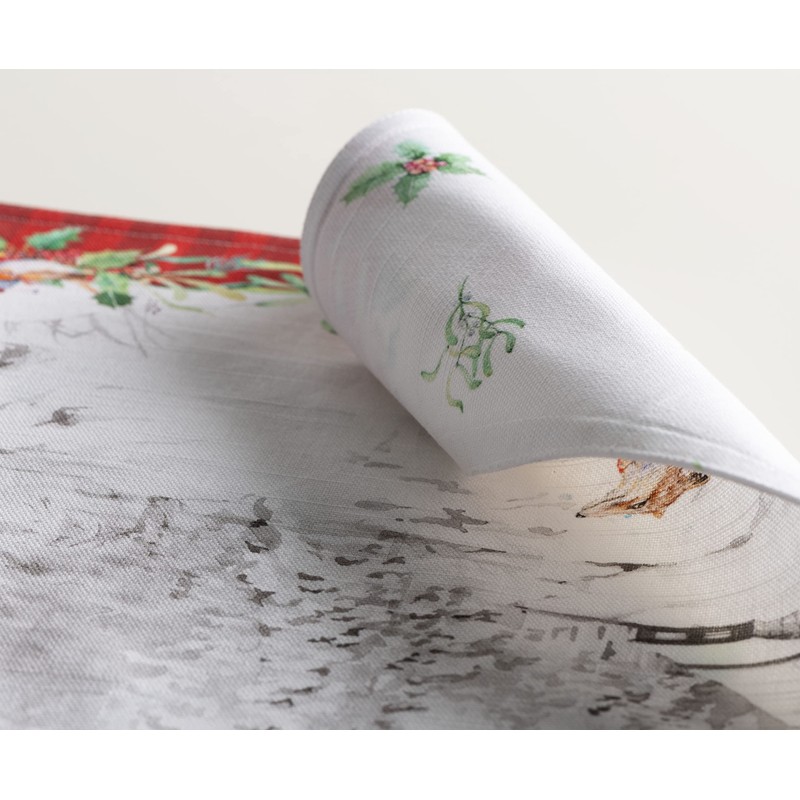 Maison d' Hermine Fabric Placemat, 100% Cotton Set of 4,