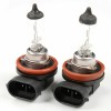 PIT66 2X Front Bumper Fog Lights W/Switch + H11 Bulb