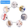 10Pcs High Speed Stainless Steel Deburring Swivel Blades Tool Compatible